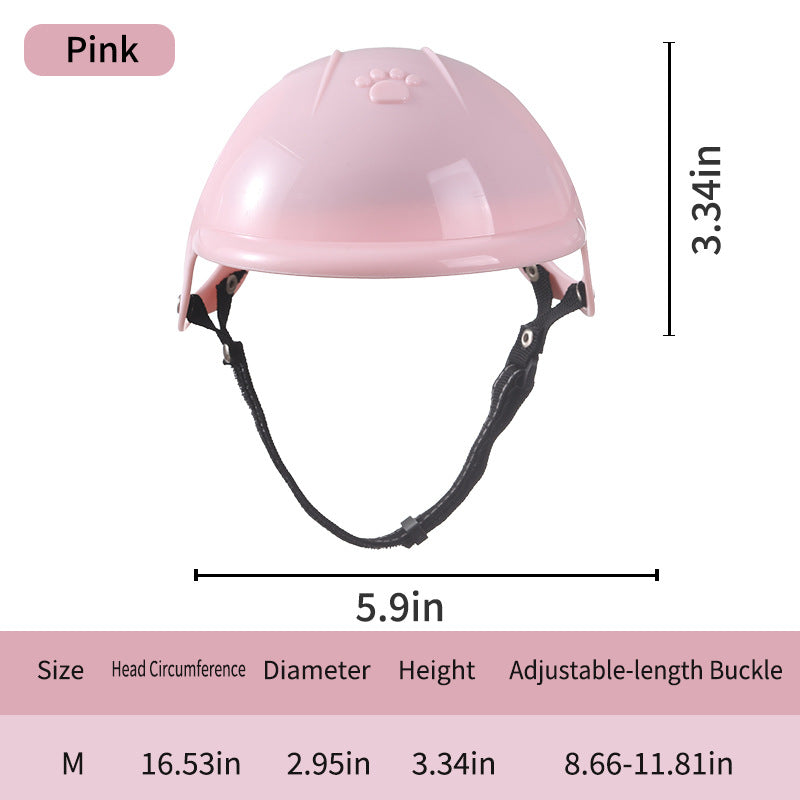 French Bulldog Motorcycle Helmet – Stylish Outdoor Pet Headwear