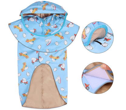 French Bulldog Reflective Raincoat – Waterproof Transparent Cape
