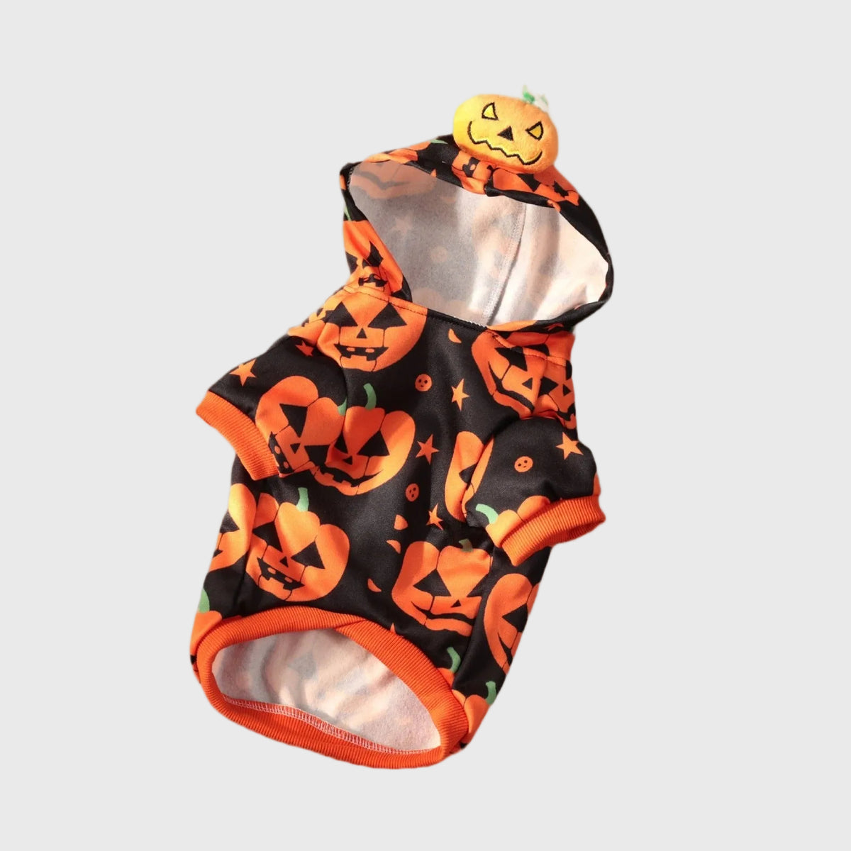 French Bulldog Pumpkin Two-Legged Hoodie – Halloween Sweatshirt