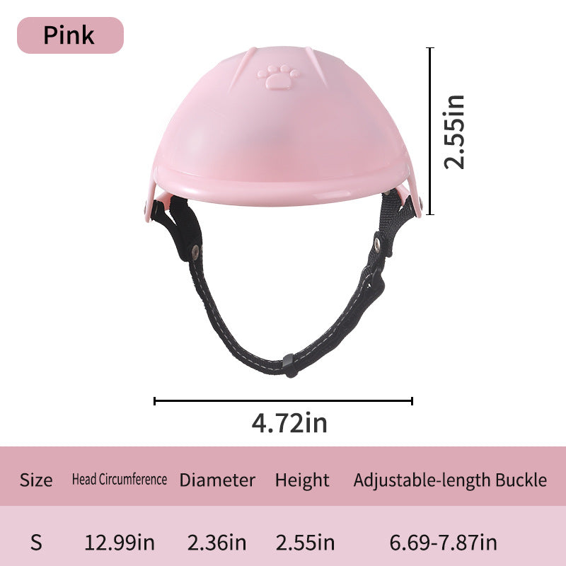 French Bulldog Motorcycle Helmet – Stylish Outdoor Pet Headwear