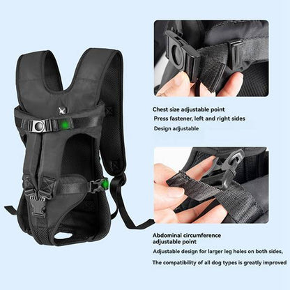 French Bulldog Hands-Free Carrier Backpack – Comfy Oxford Bag