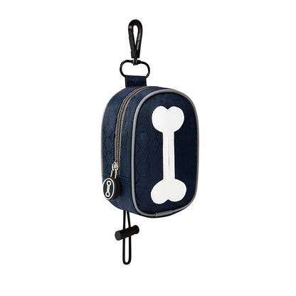 French Bulldog Poop Bag Dispenser – Compact PVC Storage Holder