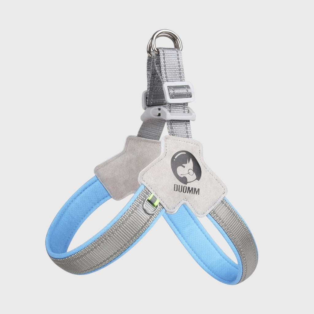 French Bulldog Anti-Pull Harness – Reflective & Secure Chest Strap