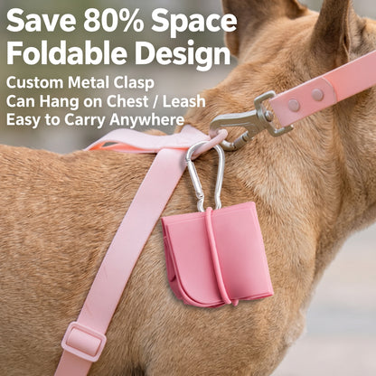 French Bulldog Custom Foldable Silicone Bowl – Outdoor Travel