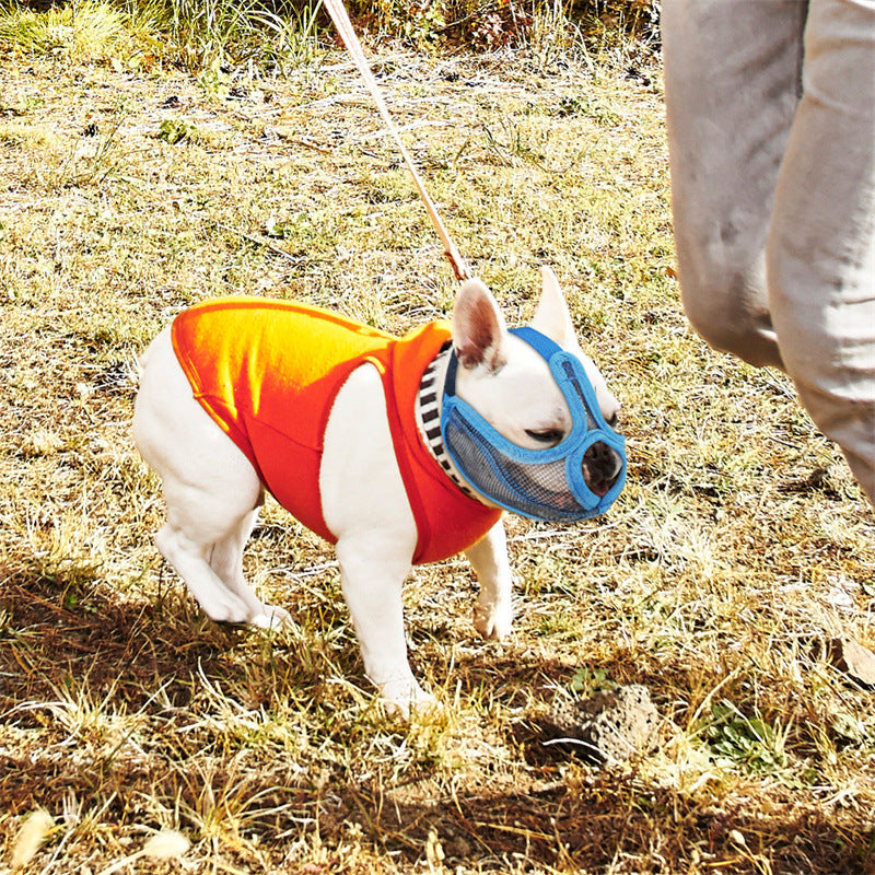 French Bulldog Muzzle – Stop Random Eating & Safe Walk Mask