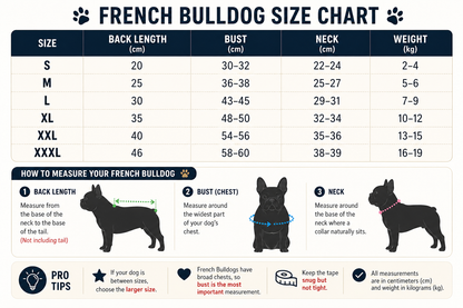French Bulldog Reflective Raincoat – Waterproof & Breathable