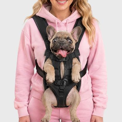 French Bulldog Hands-Free Carrier Backpack – Comfy Oxford Bag
