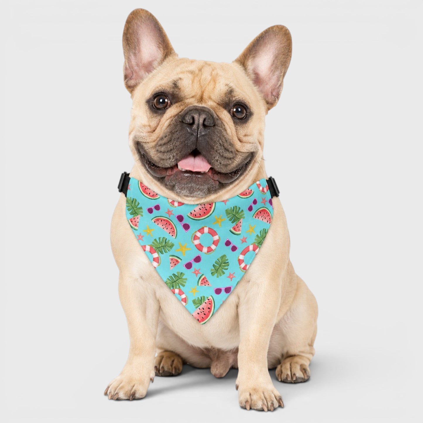 French Bulldog Bib – Stylish & Absorbent Feeding Accessory