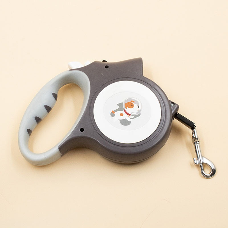 French Bulldog Retractable LED Leash – 5M Auto Rope Walker
