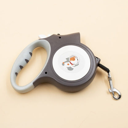 French Bulldog Retractable LED Leash – 5M Auto Rope Walker