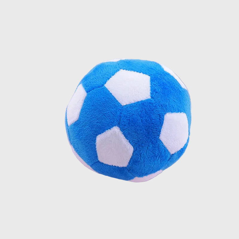 French Bulldog Squeaky Plush Ball Toy – Soft Sports Simulation