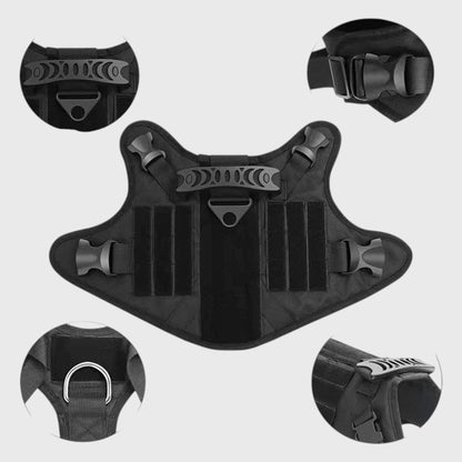 French Bulldog Tactical Training Vest – Adjustable Nylon Harness