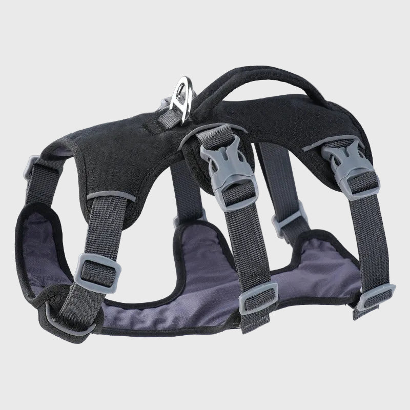 French Bulldog No-Escape Harness – Padded Control Handle Vest