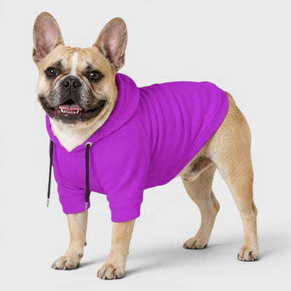 French Bulldog Hooded Sweatshirt – Soft Fleece Cotton Hoodie