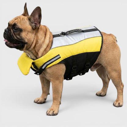 French Bulldog Life Jacket – Safe Swim Vest with Chin Rest