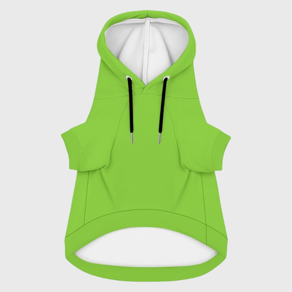 French Bulldog Hooded Sweatshirt – Soft Fleece & Cozy Fit - Green
