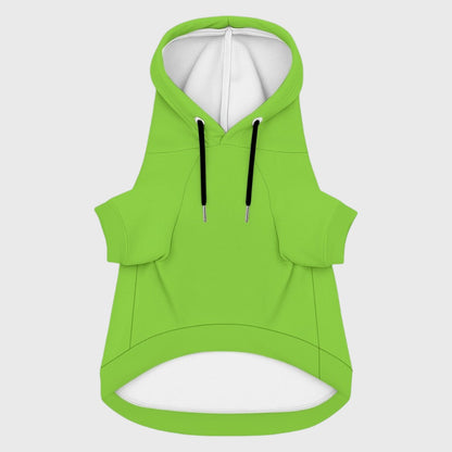 French Bulldog Hooded Sweatshirt – Soft Fleece & Cozy Fit - Green