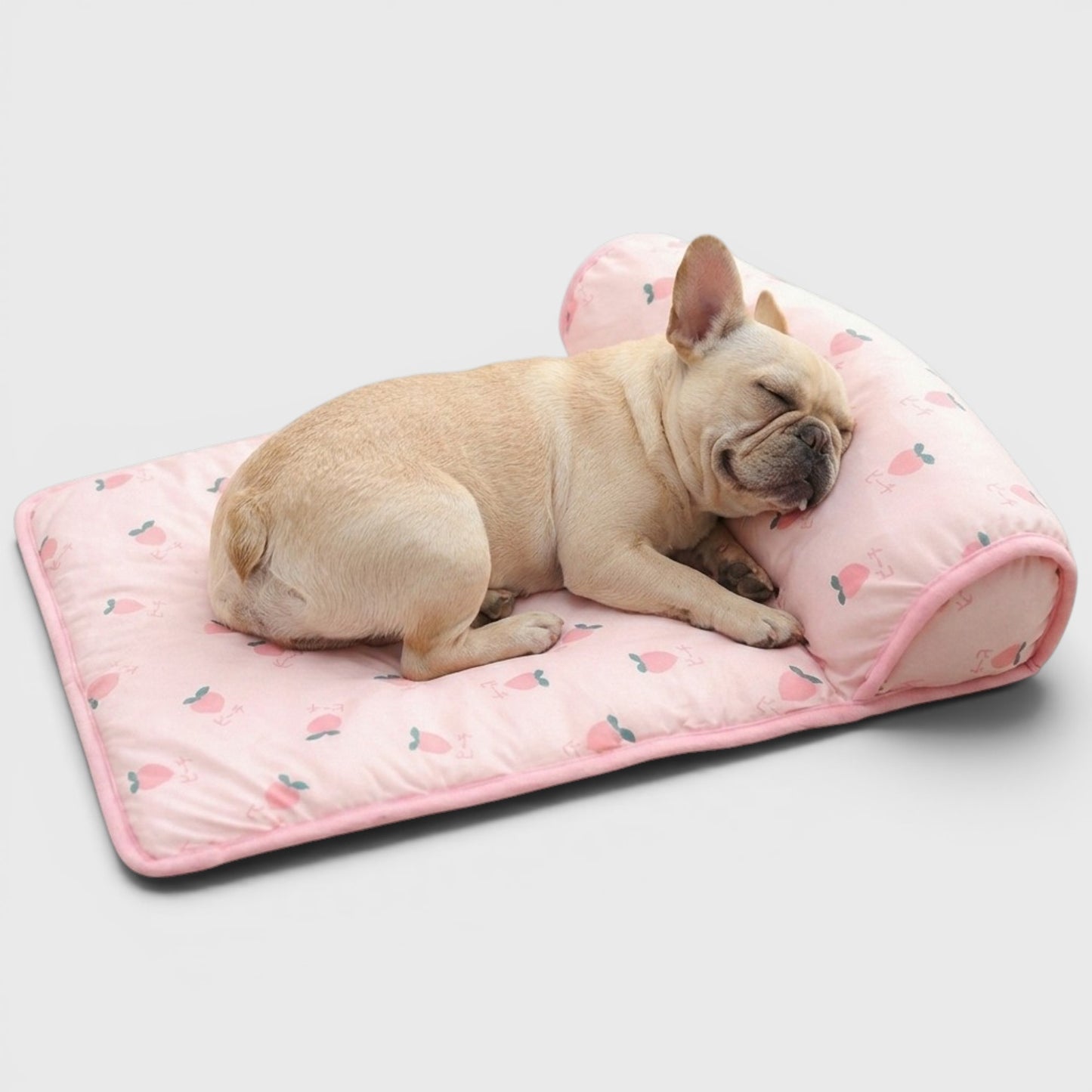 French Bulldog Cooling Ice Silk Mat – Non-Slip Summer Sleep Pad