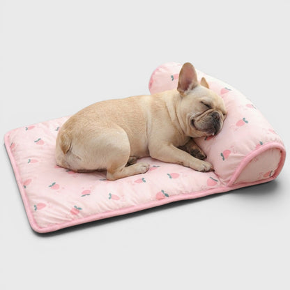 French Bulldog Cooling Ice Silk Mat – Non-Slip Summer Sleep Pad