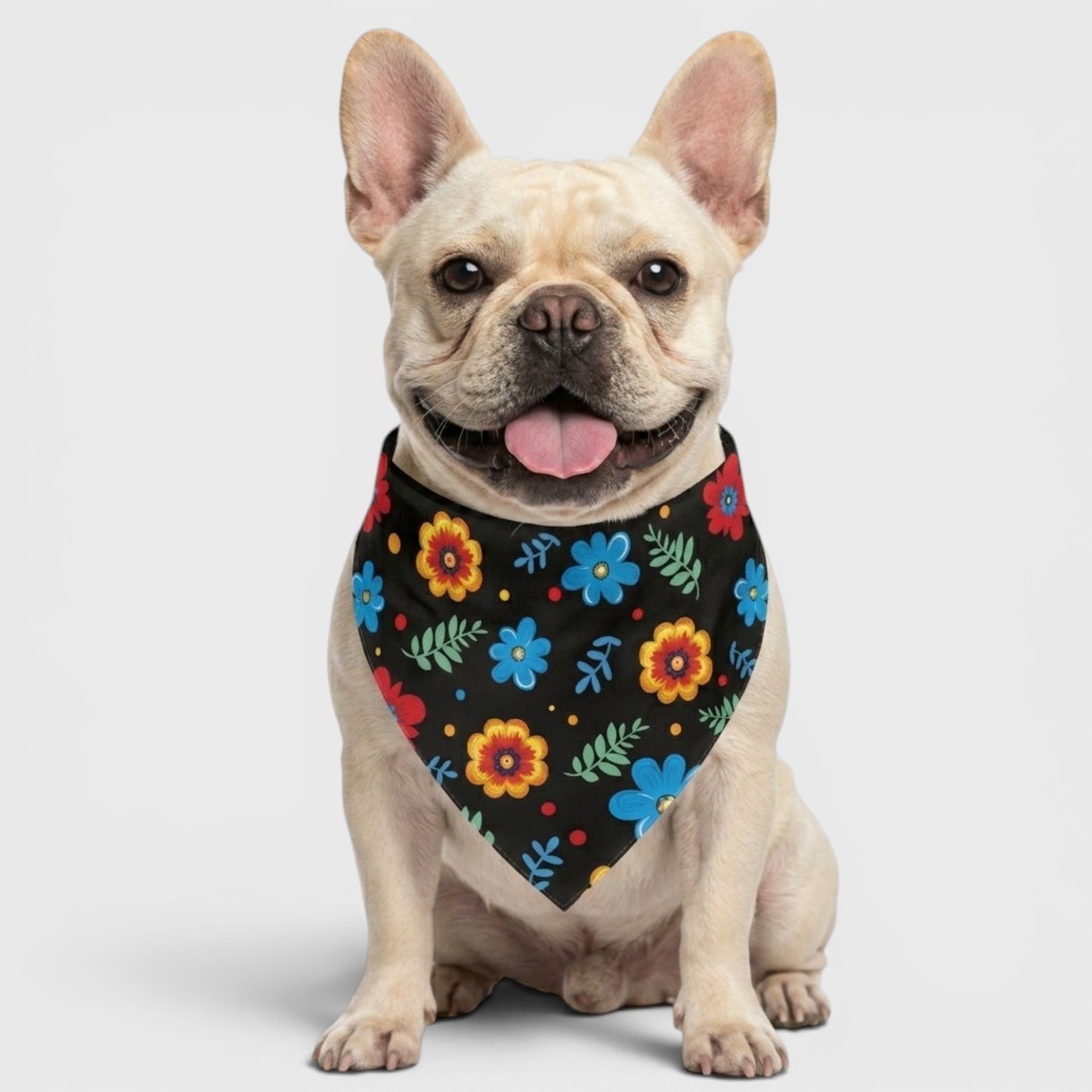 French Bulldog Bandana Bib – Stylish & Highly Absorbent