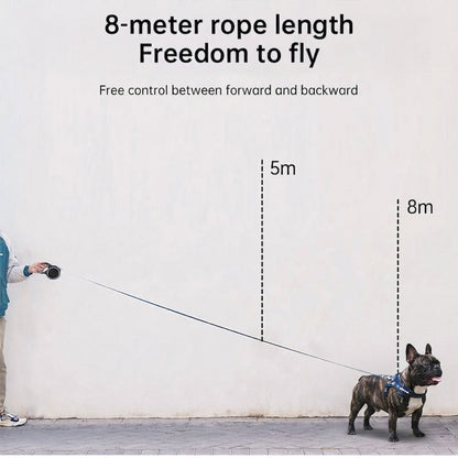 French Bulldog Retractable Leash – Strong 5m/8m Adjustable Walker
