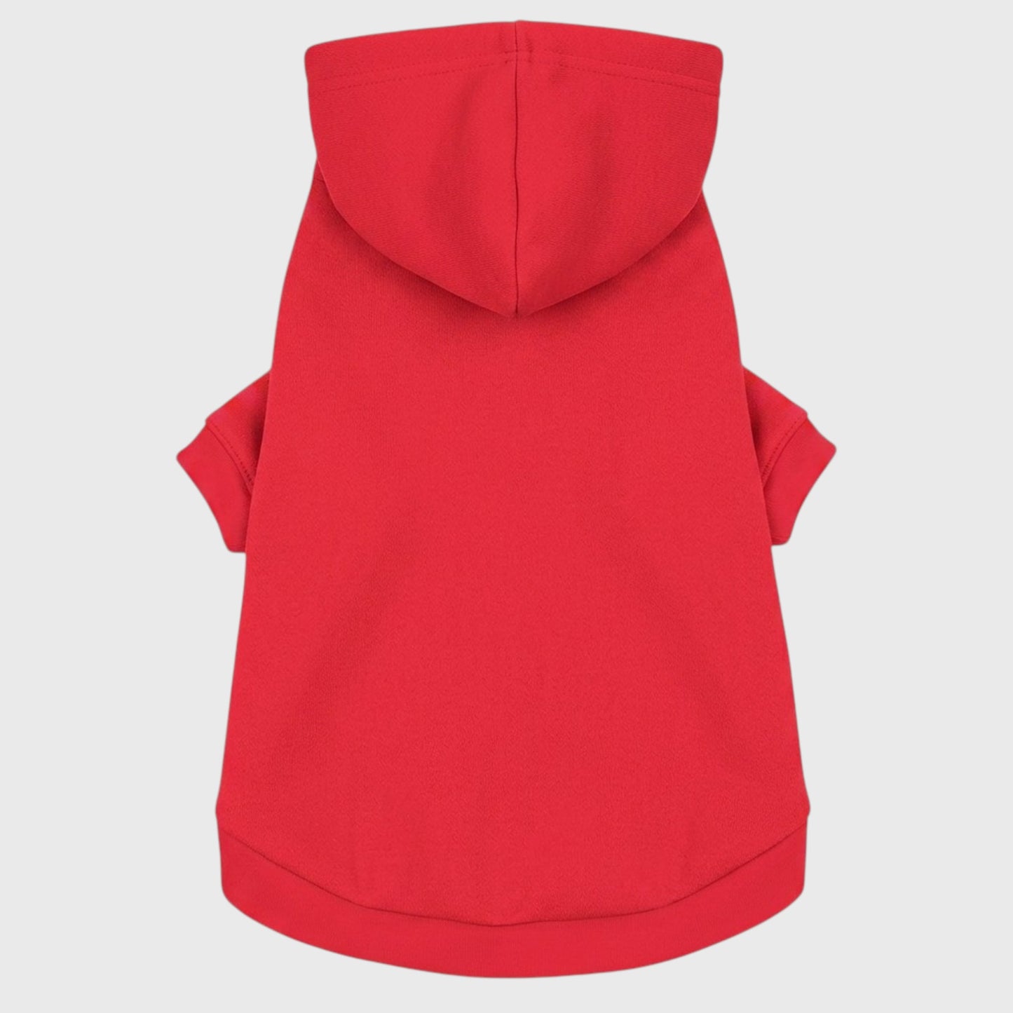 French Bulldog Hooded Sweatshirt – Soft Fleece & Cozy Fit - Red