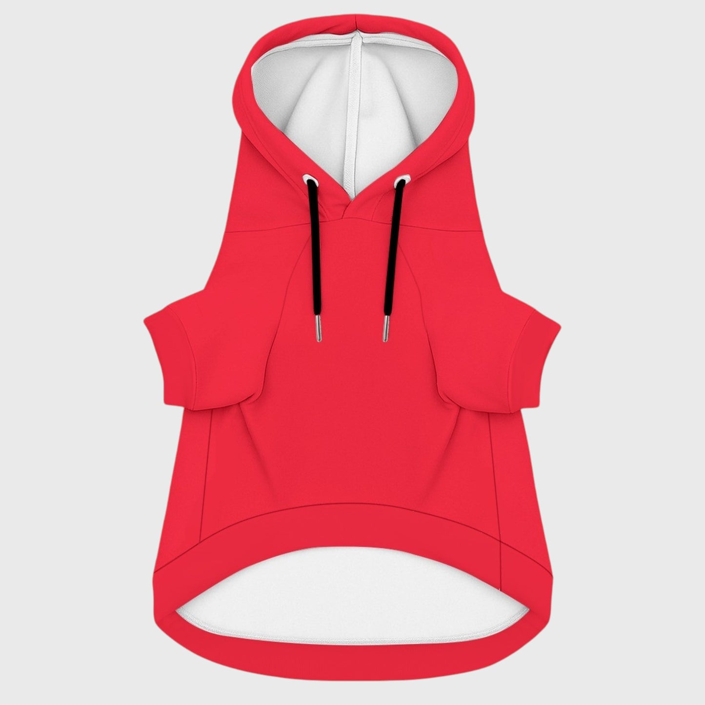 French Bulldog Hooded Sweatshirt – Soft Fleece & Cozy Fit - Red