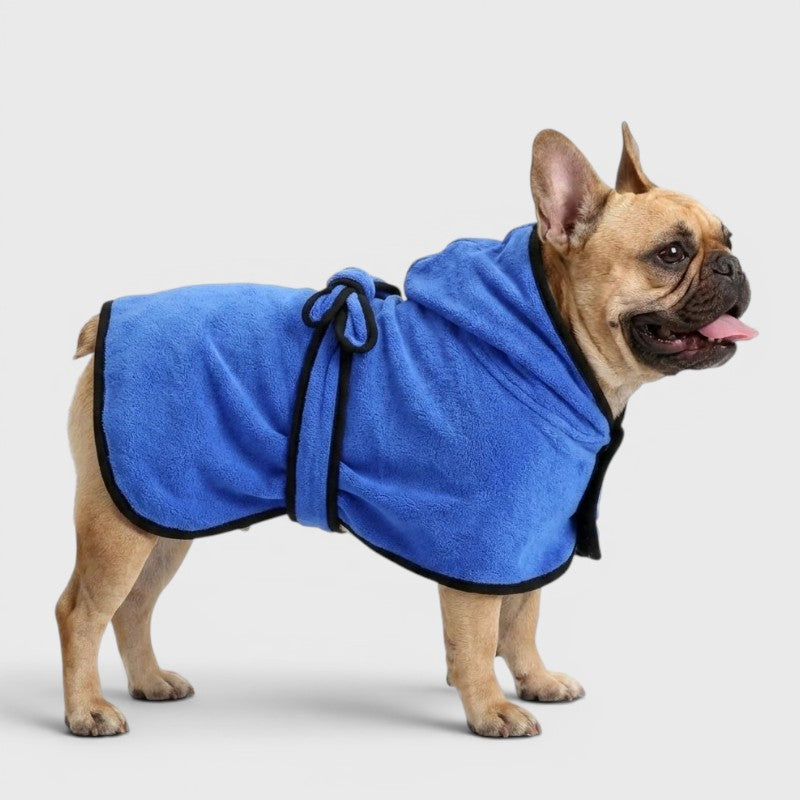 French Bulldog Bathrobe Towel – Super Absorbent & Easy Wear