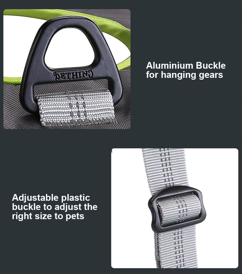 French Bulldog Reflective Chest Harness – Explosion-Proof Vest