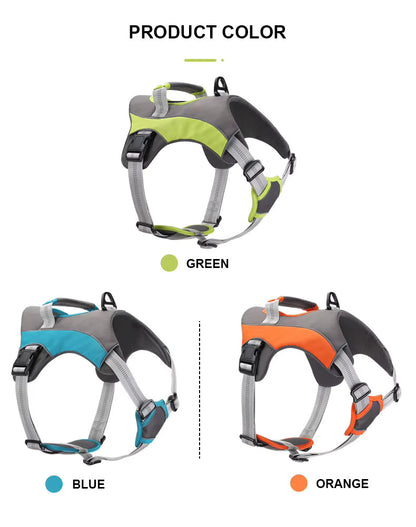 French Bulldog Reflective Chest Harness – Explosion-Proof Vest