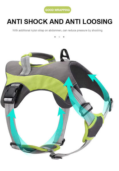 French Bulldog Reflective Chest Harness – Explosion-Proof Vest