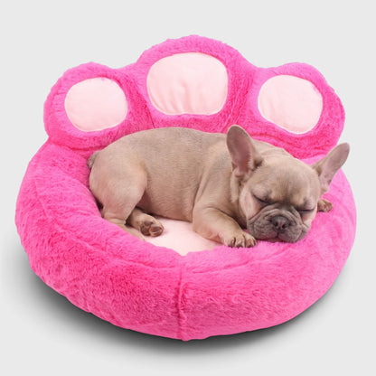 French Bulldog Bear Paw House Bed – Warm Cozy All-Season Mat