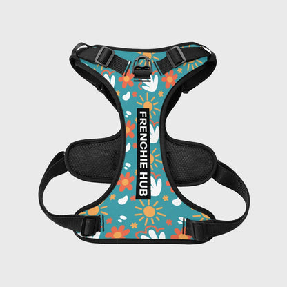 French Bulldog Daily Harness – Adjustable Fit, Breathable & Pull-Free