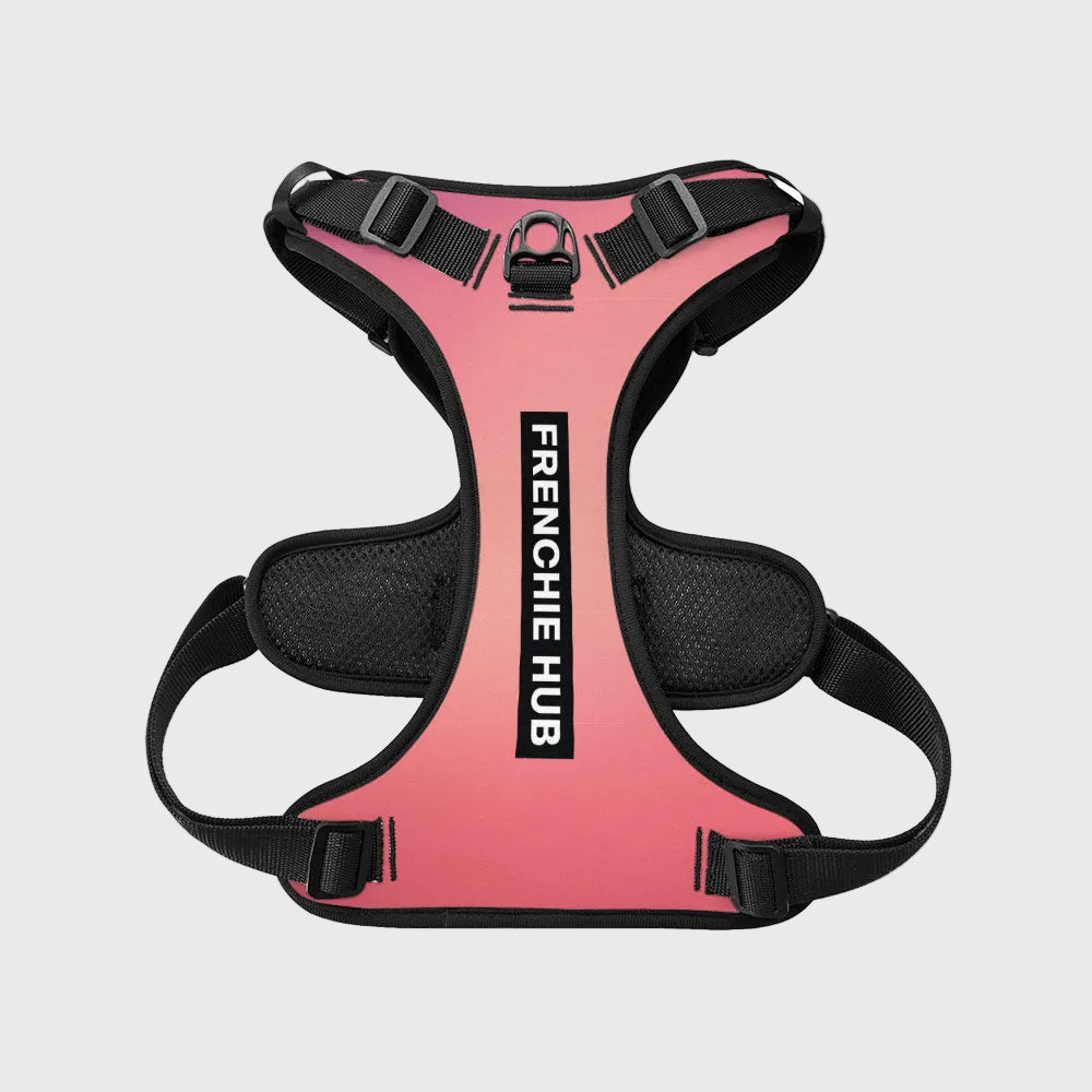 No-Pull French Bulldog Harness – Adjustable Straps, Breathable Mesh