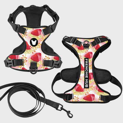 French Bulldog Harness – Breathable, No-Pull & Adjustable Straps