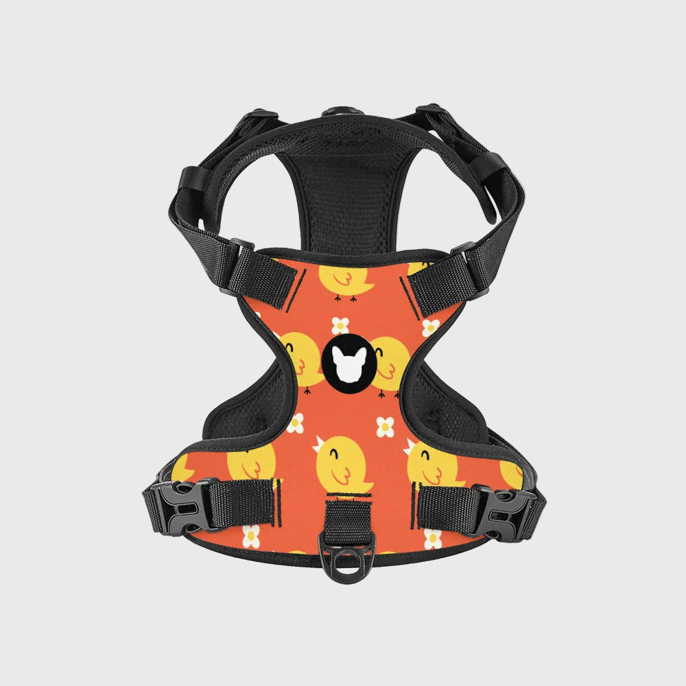 French Bulldog Harness – No-Pull, Breathable & Adjustable Fit