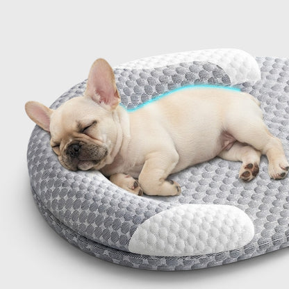 French Bulldog Dog Kennel Mat – Washable All-Season Cozy Bed