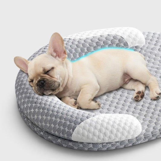 French Bulldog Dog Kennel Mat – Washable All-Season Cozy Bed