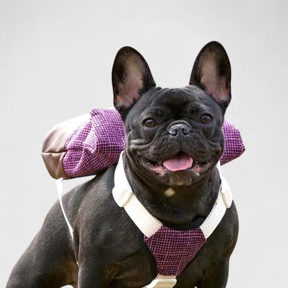 French Bulldog Backpack Harness – Breathable Adjustable Vest Bag