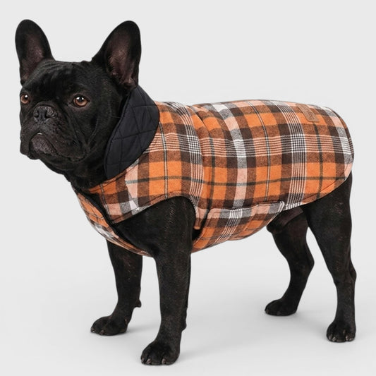 French Bulldog Luxury Winter Jacket – Stylish Polyester Dog Coat